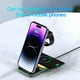 thumbnail image 4 of Cargador inalámbrico multiusos 4 en 1 compatible con AirPods Apple Watch iPhone Android Samsung Xiaomi Smartphone-Negro, 4 of 6