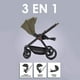 thumbnail image 5 of Coche De Bebé Asiento Reversible Gris Gold, 5 of 8