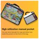 thumbnail image 5 of Juego de bloques organizadores de juguetes Holay de PVC con cierre y bolsillo manual, 5 of 8
