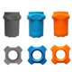 thumbnail image 1 of Set de Protectores de Silicona para Micrófono CCeCCe 3 Colores, 1 of 9