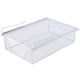thumbnail image 4 of Cesta De Alambre Para Debajo Del Estante, Cesta Colgante De Malla Para Armario, Para Oficina, Armarios, Hogar, Color Blanco, 4 of 5