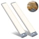 thumbnail image 2 of Paquete de 2 luces LED magnéticas ultrafinas con sensor de movimiento para armario, cocina, cajones, escaleras y pasillo., 2 of 8