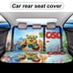 thumbnail image 5 of Agente Especial Oso-theme Car Rear Seat Covers Back Elastic Flexible Car Seat Covers Decorative Fits Most Cars 120x59x76cm, 5 of 6