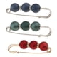 thumbnail image 4 of Diamantes De Imitación Espaciador Cuentas Pin Broche Clip Bufanda Sombrero Rojo Azul Verde, 4 of 5