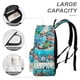 thumbnail image 4 of FIFA-theme Backpack, Campus style schoolbag Bookbag with Adjustable Shoulder Straps And Large Zip Compartment, Unisex Travel Bags.42x30x15cm, 4 of 6