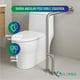 thumbnail image 3 of Barra De Seguridad Baño Angular Muro-Piso Doble Izquierda, 3 of 4