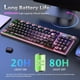 thumbnail image 5 of Teclado mecánico inalámbrico FOPATO H98 de 96 teclas con RGB negro, 5 of 8
