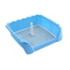 thumbnail image 1 of Orinal Para Perros Orinal Para Perros Peque?os Bandeja De Entrenamiento Para Orinar Con Pared De Protección Azul, 1 of 5