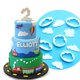 thumbnail image 1 of Molde para tartas Palksky Cloud, cortador de fondant Fluffy Cloud (5 unidades), 1 of 9