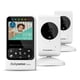thumbnail image 1 of Monitor de vídeo para bebés Babysense V24R_2 con 2 cámaras, visión nocturna, 1 of 9