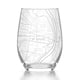 thumbnail image 1 of Copa de vino Well Told mapa de St. Louis 444 ml transparente, 1 of 5