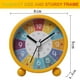 thumbnail image 5 of Reloj despertador infantil, despertador analógico sin tictac, reloj despertador de aprendizaje para niños, reloj despertador de cuarzo, reloj despertador infantil con alarma fuerte y luz nocturna, 5 of 7