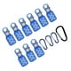 thumbnail image 5 of Protector De Anzuelo De Plantilla De Calamar De 9 Piezas Con Mosquetones Ganchos Portátiles Tapas De Seguridad Azul S, 5 of 5