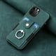 thumbnail image 1 of Stylish iPhone 14 Pro Case with Artificial Leather & Retro Hardware Ring - Perfect Fit for Apple 14plus Card Case, 1 of 3