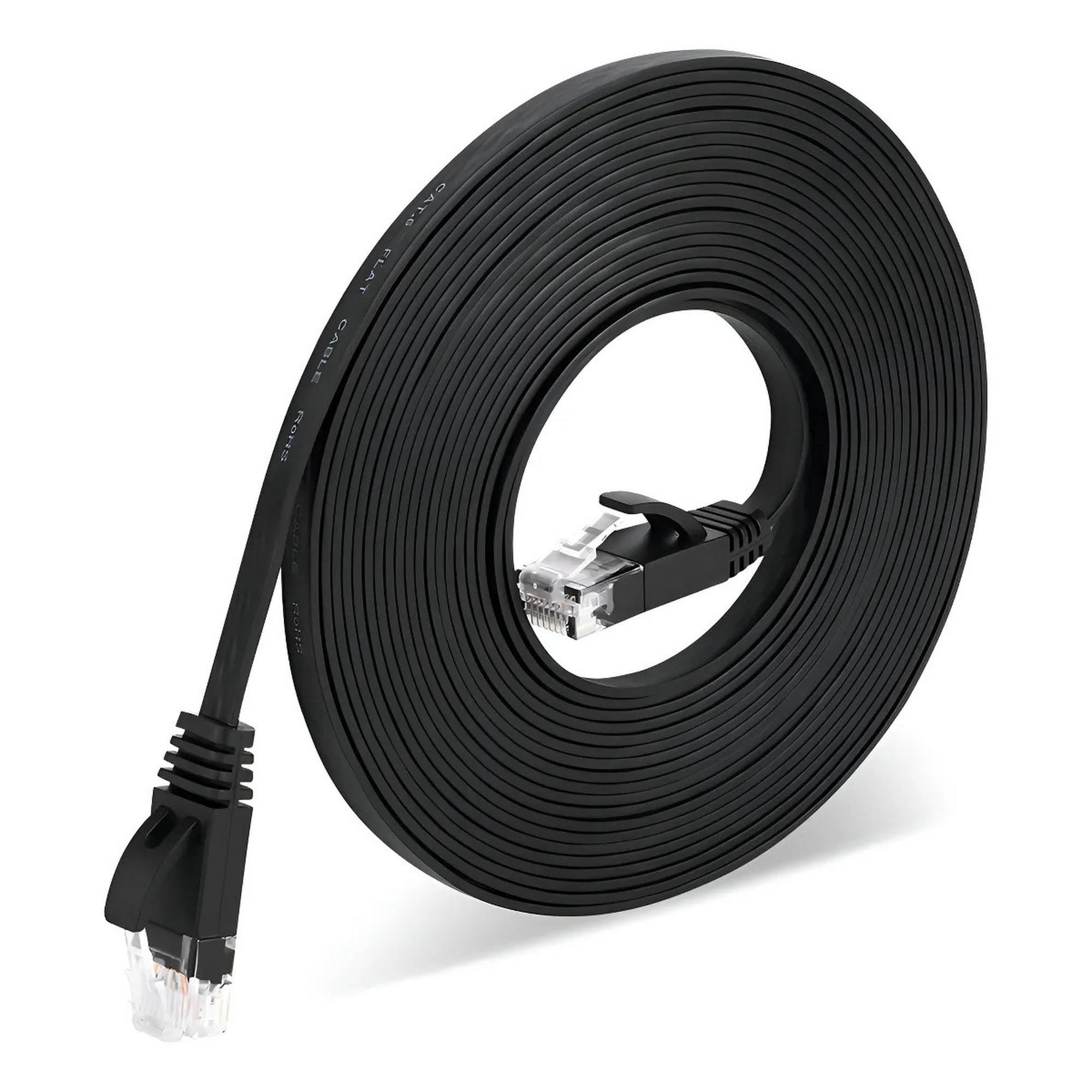 Genérica - 30m Cable Ethernet Red Lan Reforzado Cat 6 Internet Consola