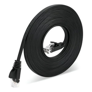 Genérica - 30M Cable Ethernet Red Lan Reforzado Cat 6 Internet Consola