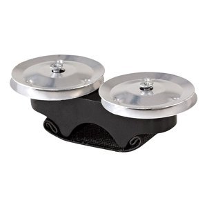 Magideal - Pandereta De Campana De Dedo De Percusión Con Campana De Metal Percusión De Mano Para Instrumento De Actuación De Concierto De Guitarrista De Tambor