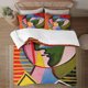 thumbnail image 2 of Pablo Picasso Quilts for Queen Bed Bedspreads,Soft Bed Quilt Lightweight Bedspread,Quilted Coverlet 3 Piece Bed Sheets, 2 of 5