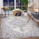 thumbnail image 2 of Alfombra Florida Gris 120x180, 2 of 5