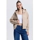 thumbnail image 1 of Polerón Mujer Full Zipper Beige, 1 of 4