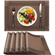 thumbnail image 1 of Set 6 individuales de mesa rectangular antideslizantes, 1 of 3