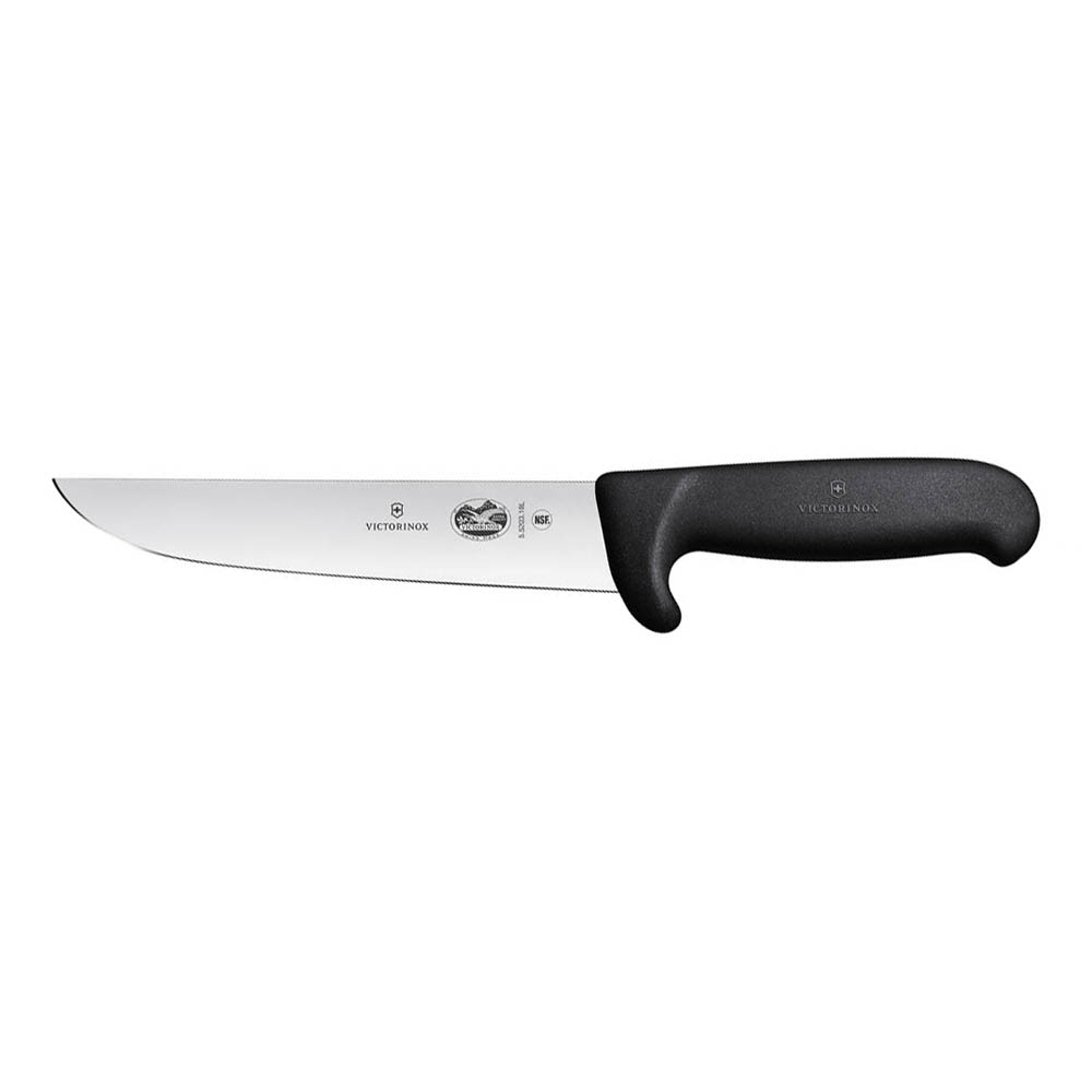 Victorinox - Cuchillo Carnicero Fibrox Color Negro. H
