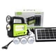 thumbnail image 1 of Kit Solar Sistema Iluminación LED Recargable Camping Emergencias USB, 1 of 3