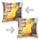 thumbnail image 2 of Big Bird Fundas de almohada de terciopelo con tema, regalos de funda de almohada, decoración para el hogar, cojín de lanzar, regalo de cumpleaños para fans y parejas. 40cm x 40cm., 2 of 6