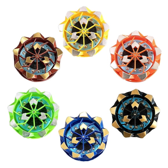 Set de 6 Giroscopios de Fuegos Artificiales COMFUL para Dedos