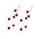 thumbnail image 1 of Pendientes Colgantes, Pendientes Florales De Moda, Pendientes Con Dijes Para Mujer, Fiesta De Cumplea?os, Color Rojo, 1 of 5