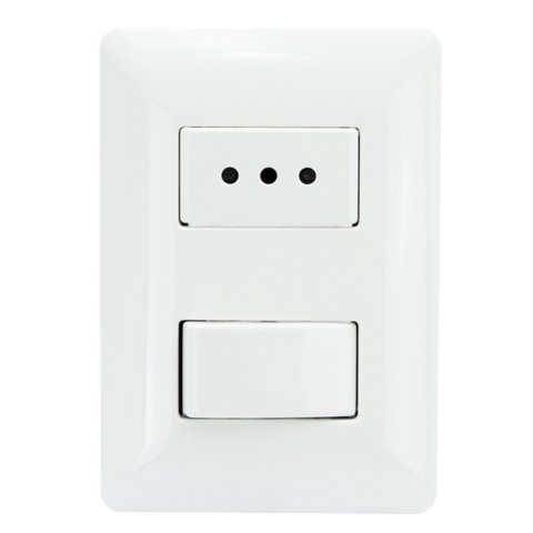 Philco - Interruptor Para Muro Combinado 250V 10A