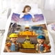 thumbnail image 5 of Bob el Constructor anti-pilling, suave, ligera, esponjosa y acogedora de lujo para hogar y cocina – Perfecta para niños y adultos,110X70cm, 5 of 6