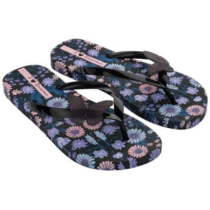 Sandalia Mujer Negro Belle Floral 116 Ipanema