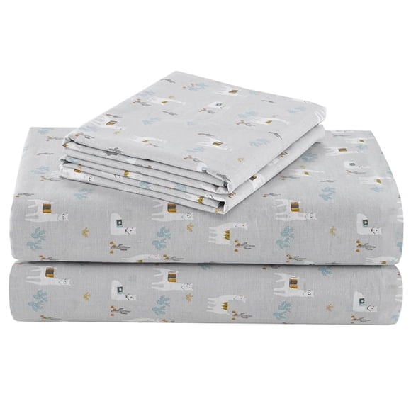 Juego de sábanas Comfort Spaces Twin de 3 piezas – Lama Multi