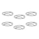 thumbnail image 1 of Acero Inoxidable 2 "50mm Spring Gate Snap Hook Para Mosquetón Swing 6pcs, 1 of 5