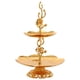 thumbnail image 2 of Soporte De Postre De Figura De Soporte De Cupcake Dorado De 2 Niveles Para Boda Navidad, 2 of 5