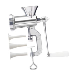 Magideal - Accesorios Para De Enema De Aleación De Aluminio Procesador De Alimentos Suministros De Cocina Relleno De Carne De Embudo De Grado , Rellene La Estilo E