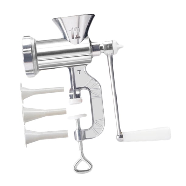 Accesorios para de enema de aleación de aluminio Procesador de alimentos Suministros de cocina Relleno de carne de embudo de grado , Rellene la Estilo E