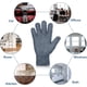 thumbnail image 4 of 2 pares de guantes de microfibra para limpieza de automóviles, lavables, para cocina, casa, coches, camiones, espejos, lámparas y persianas. $Guantes de microfibra para limpiar el polvo y rincones., 4 of 7