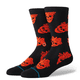 thumbnail image 1 of Stance Sock Fallin In Skull Crew Black, 1 of 3