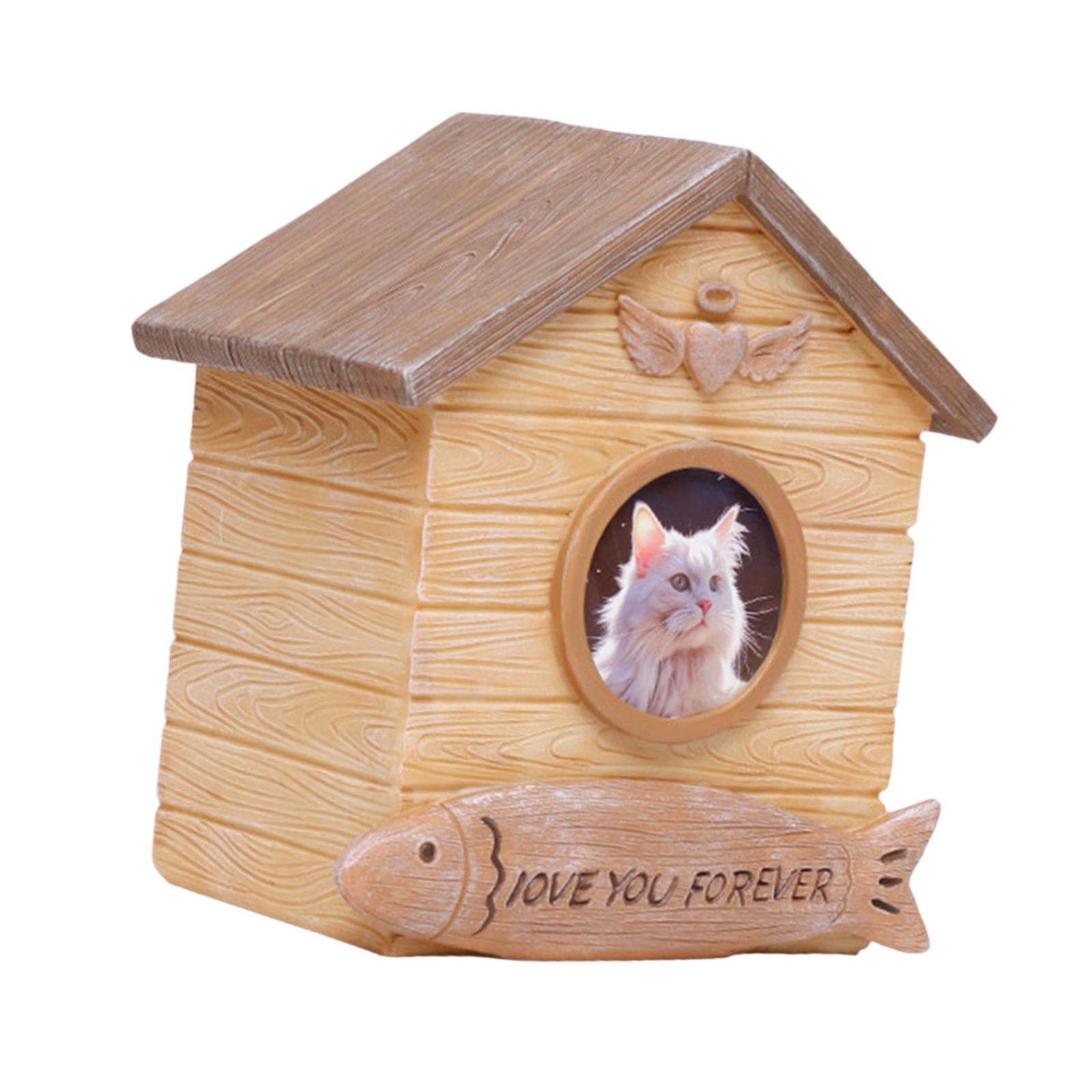 Ioensy - Caja De Fotos Decorativa Para Urna Para Mascotas, Para Perros Y Gatos, Juguetes Mementos Cat