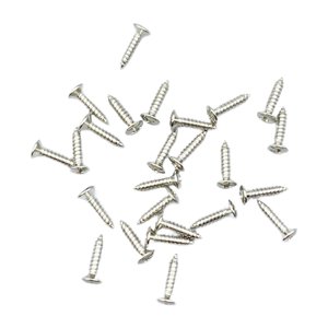 Magideal - 25X Guitar Pickguard Tornillos De Reparación Accesorios De Reparación Práctica Guitarra Tornillos De Placa De Rasguño Para Proyectos De Bricolaje De L