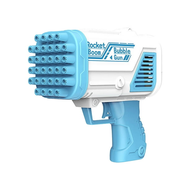 Bubble Gun Kids Toys Electric Automatic Soap Rocket Bubbles Machine Outdoor Wedding Party Toy Blower Toys Children Birthday Gift