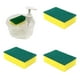 thumbnail image 5 of Dispensador De Jabón De Cocina Y 4 Esponjas Para Lavavajillas Para Encimera De Baño Redonda, 5 of 5