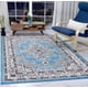 thumbnail image 1 of Alfombra Turca 244x305 cm Celeste Clasico, 1 of 3
