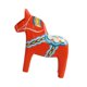 thumbnail image 5 of Escultura De Animal De Madera De Caballo Dala Sueco Para Estante, Chimenea, Decoración Del Hogar, Color Rojo, 5 of 5