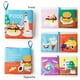 thumbnail image 1 of The First Soft Cloth Book For Baby That Makes Rustling Sound When Rubbed, Featuring Animals, Dinosaurs, Food, Transportation, Space, And Ocean Series, 1 of 3