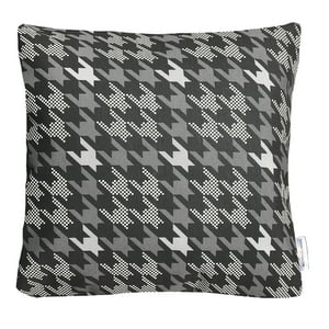 Elizabeth Peper - Funda Cojin Decorativo Diseño Print Gris Y Negro 60X60