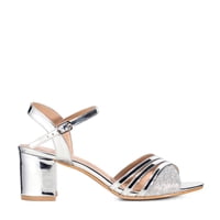 Sandalia Taco Plateado Fiesta Qiu257 Weide