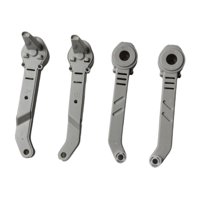 Bothyi - 4 Piezas Rc Drone Arm Shell Cubierta Repuestos Para E88 E99 Rc Quadcopter Reemplaza Gris